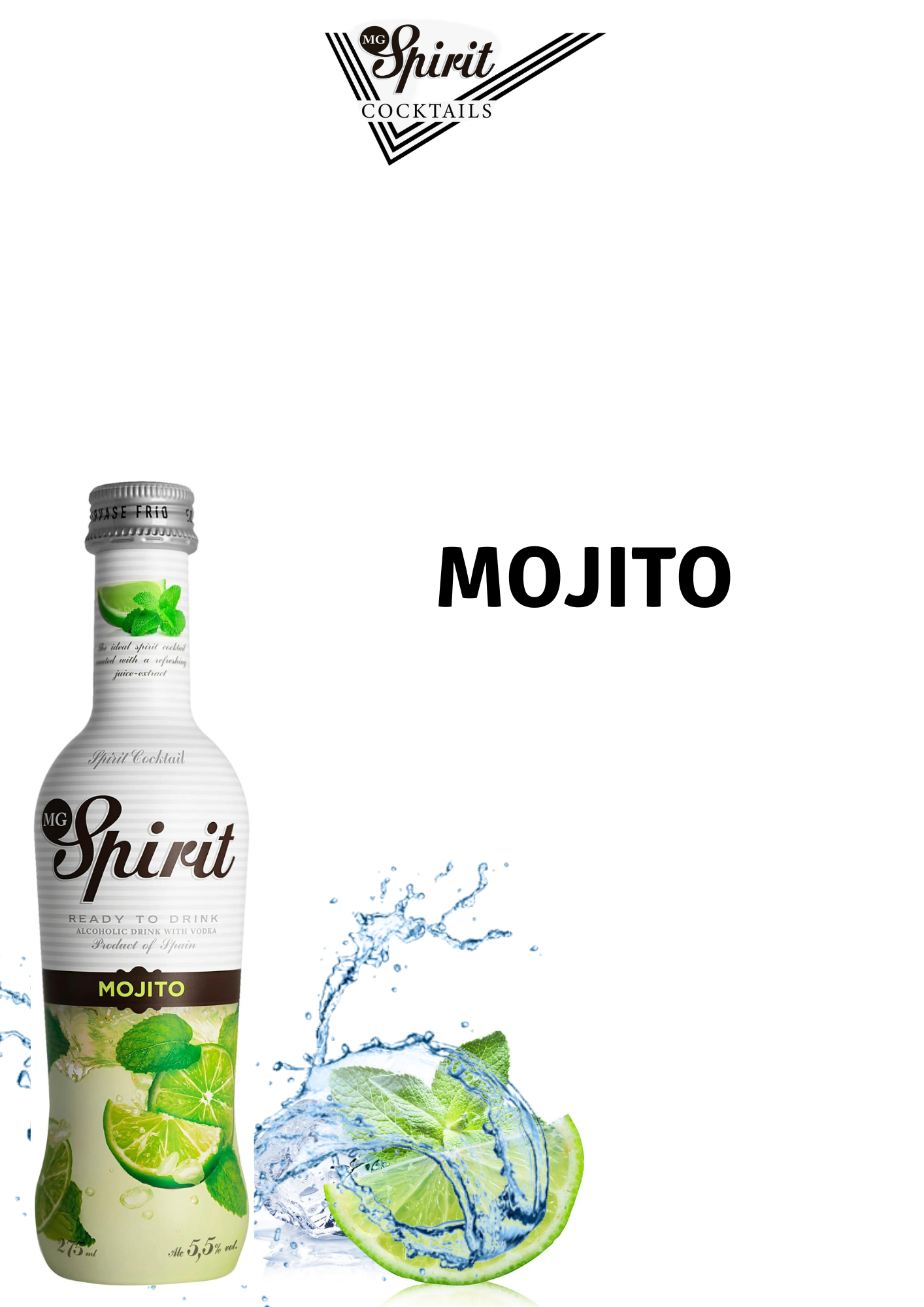 MG Spirit cocktails box van Mojito