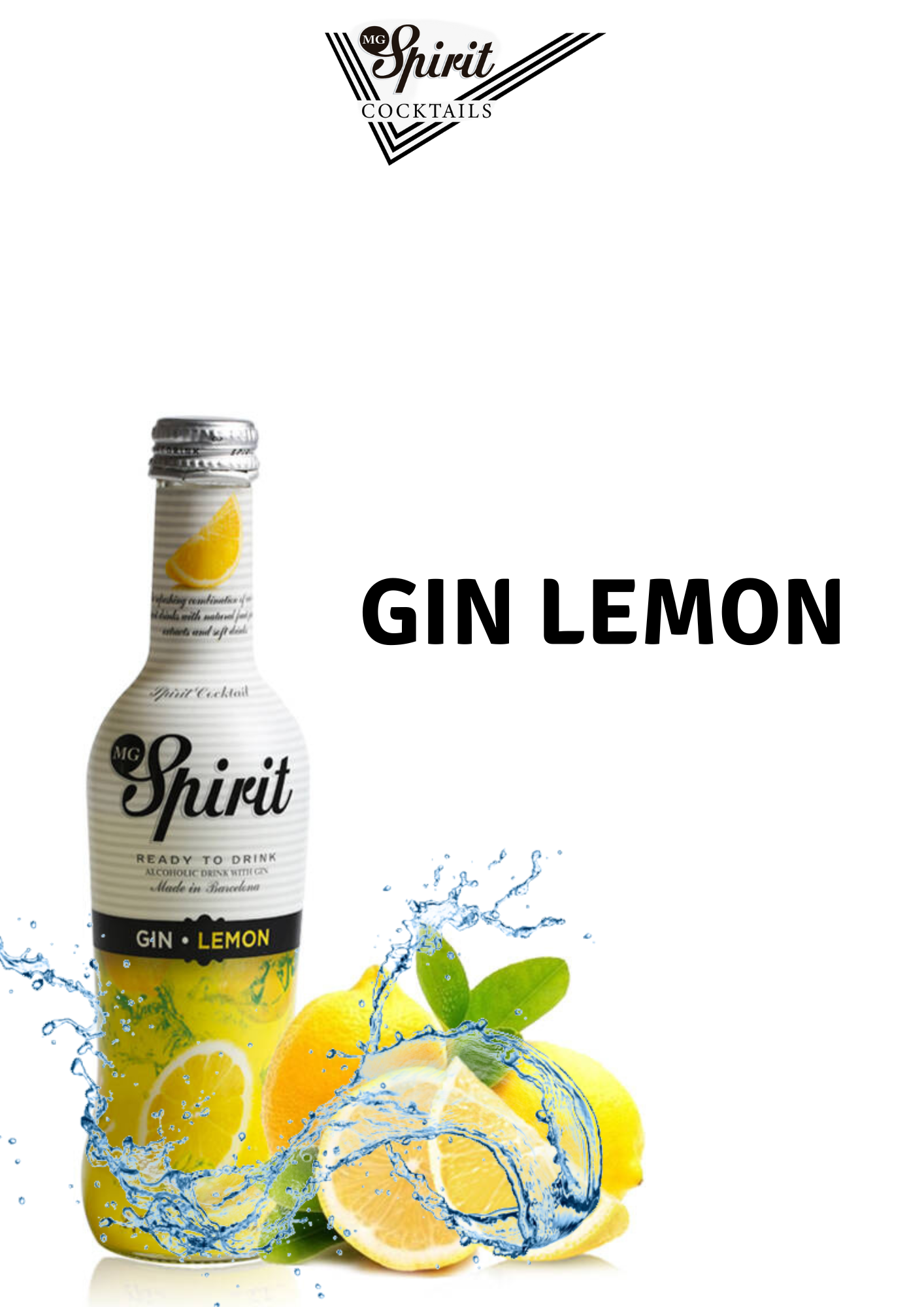 MG Spirit cocktails box van Gin Lemon