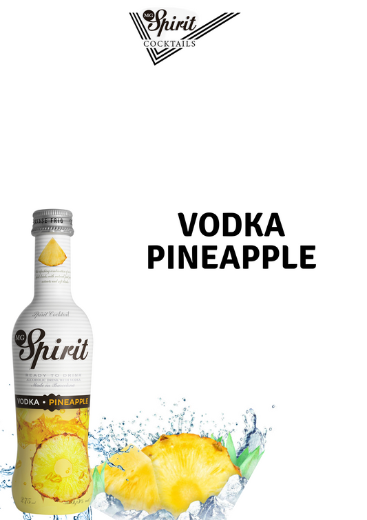 MG Spirit cocktails box van Vodka Ananas