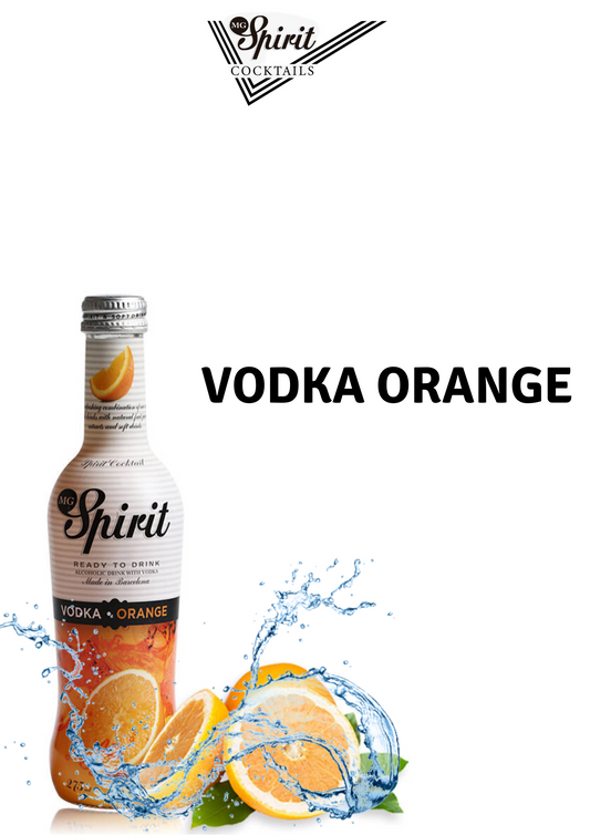 MG Spirit cocktails box van Vodka Orange