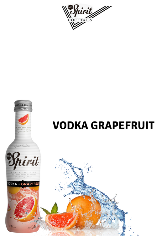 MG Spirit cocktails box van Vodka Grapefruit